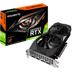 Видеокарта Gigabyte GeForce RTX 2060 SUPER WindForce 8192MB (GV-N206SWF2-8GD) (Восстановлено продавцом, 684386)