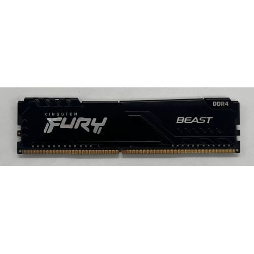 Озп Kingston DDR4 8GB 3200Mhz FURY Beast Black (KF432C16BB/8) (Відновлено продавцем, 684389) купити з перевіркою сумісності: огляд, характеристики, ціна у Києві, Львові, Вінниці, Хмельницькому, Івано-Франківську, Україні | інтернет-магазин TELEMART.UA фото