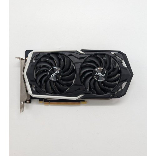 Відеокарта MSI GeForce GTX 1660 Ti ARMOR OC 6144MB (GTX 1660 TI ARMOR 6G OC) (Відновлено продавцем, 684390) купити з перевіркою сумісності: огляд, характеристики, ціна у Києві, Львові, Вінниці, Хмельницькому, Івано-Франківську, Україні | інтернет-магазин TELEMART.UA фото