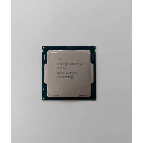 Процесор Intel Core i5-7500 3.4(3.8)GHz 6MB s1151 Box (BX80677I57500) (Відновлено продавцем, 684403) купити з перевіркою сумісності: огляд, характеристики, ціна у Києві, Львові, Вінниці, Хмельницькому, Івано-Франківську, Україні | інтернет-магазин TELEMART.UA фото