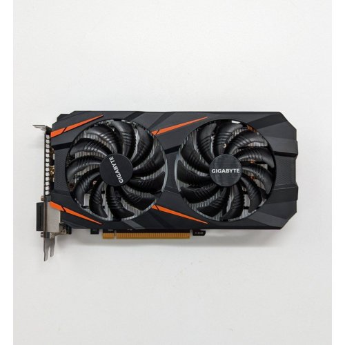 Відеокарта Gigabyte GeForce GTX 1060 WindForce 2X OC 6144MB (GV-N1060WF2OC-6GD) (Відновлено продавцем, 684427) купити з перевіркою сумісності: огляд, характеристики, ціна у Києві, Львові, Вінниці, Хмельницькому, Івано-Франківську, Україні | інтернет-магазин TELEMART.UA фото