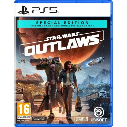 Купить Игра Star Wars Outlaws - Special Edition (PS5) Blu-ray (3307216284437) - цена в Харькове, Киеве, Днепре, Одессе
в интернет-магазине Telemart фото