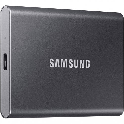 SSD-диск Samsung T7 4TB USB 3.2 (MU-PC4T0T/WW) Grey купити з перевіркою сумісності: огляд, характеристики, ціна у Києві, Львові, Вінниці, Хмельницькому, Івано-Франківську, Україні | інтернет-магазин TELEMART.UA фото