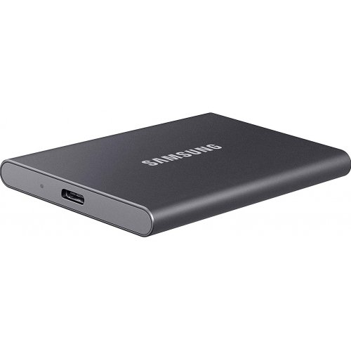 SSD-диск Samsung T7 4TB USB 3.2 (MU-PC4T0T/WW) Grey купити з перевіркою сумісності: огляд, характеристики, ціна у Києві, Львові, Вінниці, Хмельницькому, Івано-Франківську, Україні | інтернет-магазин TELEMART.UA фото