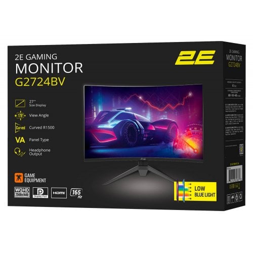 Купить Монитор 2E 27" G2724BV (2E-G2724BV-01.UA) Black - цена в Харькове, Киеве, Днепре, Одессе
в интернет-магазине Telemart фото