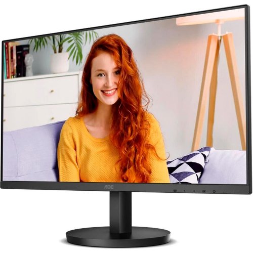 Купить Монитор AOC 23.8" 24B3HMA2 Black - цена в Харькове, Киеве, Днепре, Одессе
в интернет-магазине Telemart фото