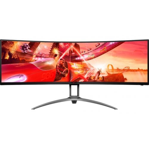 Купить Монитор AOC 48.8" AG493UCX2 Black - цена в Харькове, Киеве, Днепре, Одессе
в интернет-магазине Telemart фото