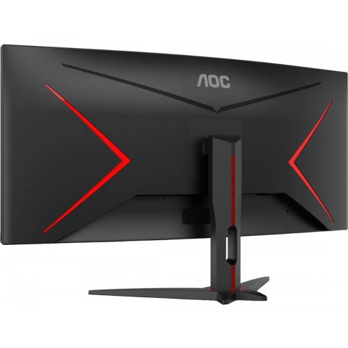 Купить Монитор AOC 34" CU34G2XE/BK Black/Red - цена в Харькове, Киеве, Днепре, Одессе
в интернет-магазине Telemart фото