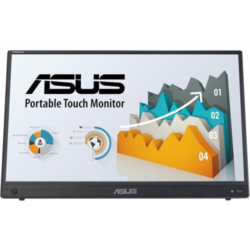 Купить Монитор Asus 15.6" ZenScreen Touch MB16AMTR (90LM04S0-B02170) Black - цена в Харькове, Киеве, Днепре, Одессе
в интернет-магазине Telemart фото