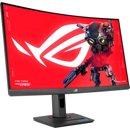 Купить Монитор Asus 27" ROG Strix XG27WCMS (90LM09Y1-B01370) Black - цена в Харькове, Киеве, Днепре, Одессе
в интернет-магазине Telemart фото