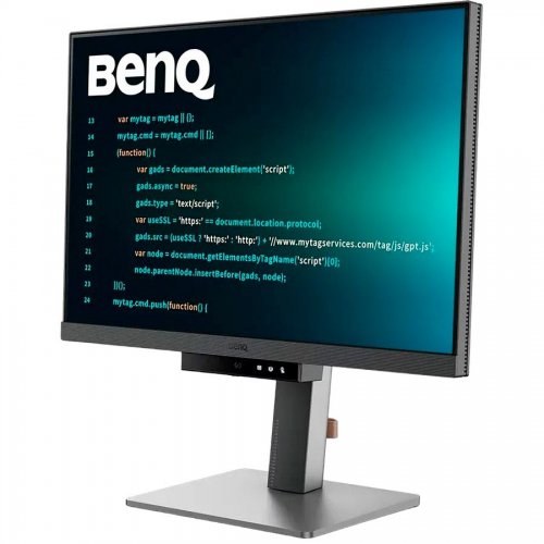 Купить Монитор BenQ 24.1" RD240Q (9H.LLXLA.TBE) Dark Grey - цена в Харькове, Киеве, Днепре, Одессе
в интернет-магазине Telemart фото