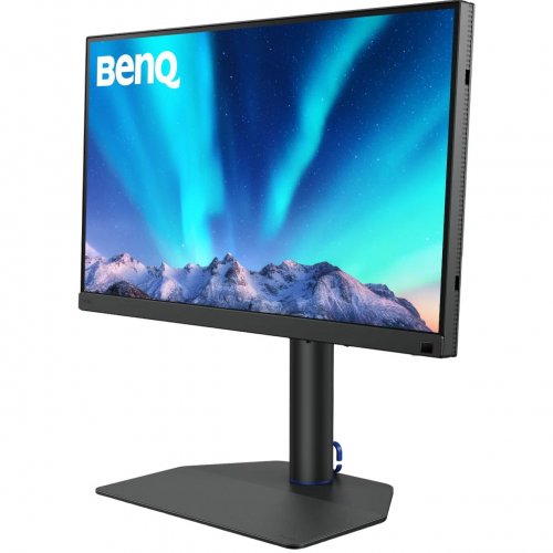 Купить Монитор BenQ 27" SW272U (9H.LLFLB.QBE) Black - цена в Харькове, Киеве, Днепре, Одессе
в интернет-магазине Telemart фото