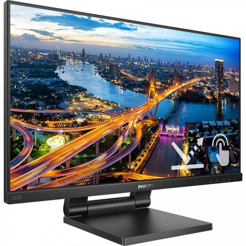 Купить Монитор Philips 23.8" 242B1TC/00 Black - цена в Харькове, Киеве, Днепре, Одессе
в интернет-магазине Telemart фото