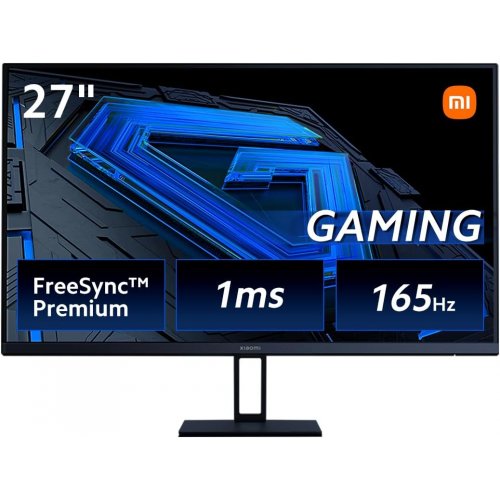 Купить Монитор Xiaomi 27" Gaming G27i (ELA5375EU) Black - цена в Харькове, Киеве, Днепре, Одессе
в интернет-магазине Telemart фото