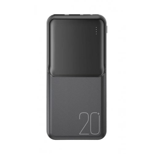 Купити Powerbank XO PR252 20000mAh 10W Black - ціна в Києві, Львові, Вінниці, Хмельницькому, Франківську, Україні | інтернет-магазин TELEMART.UA фото