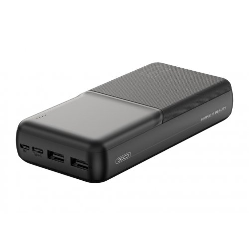 Купить Powerbank XO PR252 20000mAh 10W Black - цена в Харькове, Киеве, Днепре, Одессе
в интернет-магазине Telemart фото