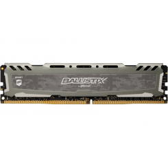 Озп Crucial DDR4 8GB 3200Mhz Ballistix Sport LT Gray (BLS8G4D32AESBK) (Відновлено продавцем, 684818)