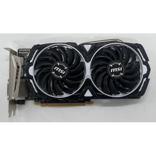 Відеокарта MSI Radeon RX 570 ARMOR OC 4096MB (RX 570 ARMOR 4G OC) (Відновлено продавцем, 684825) купити з перевіркою сумісності: огляд, характеристики, ціна у Києві, Львові, Вінниці, Хмельницькому, Івано-Франківську, Україні | інтернет-магазин TELEMART.UA фото