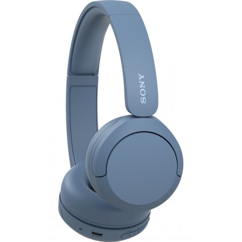 Купити Навушники Sony WH-CH520 (WHCH520L.CE7) Blue - ціна в Києві, Львові, Вінниці, Хмельницькому, Франківську, Україні | інтернет-магазин TELEMART.UA фото