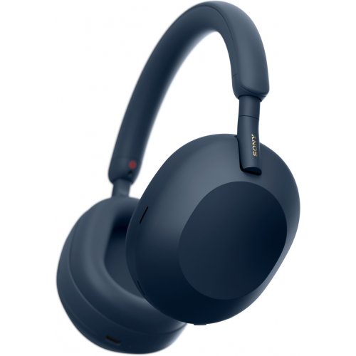 Купить Наушники Sony WH-1000XM5 (WH1000XM5L.CE7) Blue - цена в Харькове, Киеве, Днепре, Одессе
в интернет-магазине Telemart фото