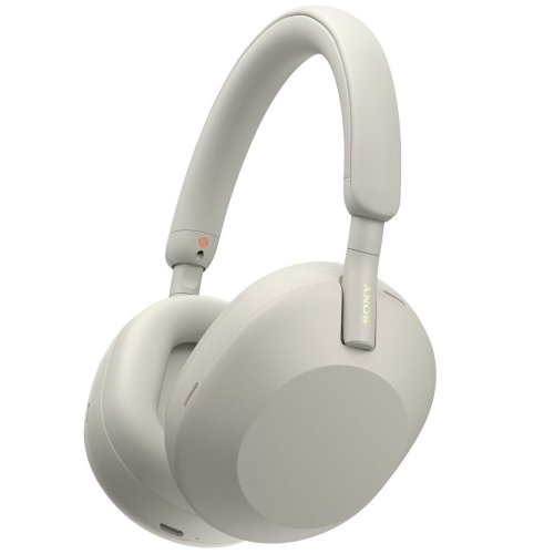 Купить Наушники Sony WH-1000XM5 (WH1000XM5S.CE7) Silver - цена в Харькове, Киеве, Днепре, Одессе
в интернет-магазине Telemart фото