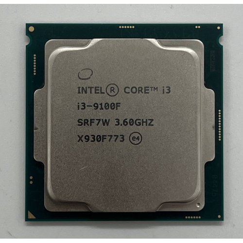 Процесор Intel Core i3-9100F 3.6(4.2)GHz 6MB s1151 Tray (CM8068403358820) (Відновлено продавцем, 684888) купити з перевіркою сумісності: огляд, характеристики, ціна у Києві, Львові, Вінниці, Хмельницькому, Івано-Франківську, Україні | інтернет-магазин TELEMART.UA фото