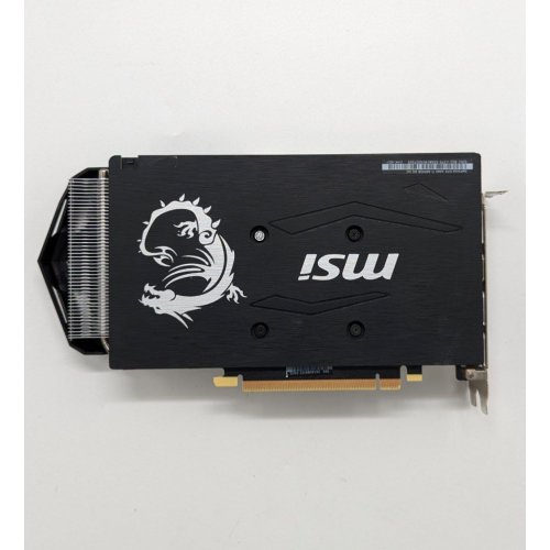 Купить Видеокарта MSI GeForce GTX 1660 Ti ARMOR OC 6144MB (GTX 1660 TI ARMOR 6G OC) (Восстановлено продавцом, 684929) с проверкой совместимости: обзор, характеристики, цена в Киеве, Днепре, Одессе, Харькове, Украине | интернет-магазин TELEMART.UA фото