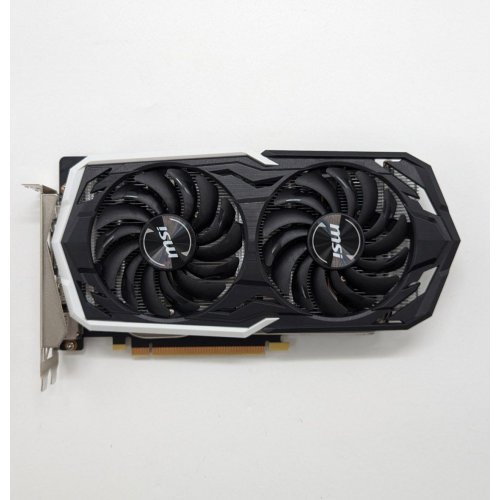 Купить Видеокарта MSI GeForce GTX 1660 Ti ARMOR OC 6144MB (GTX 1660 TI ARMOR 6G OC) (Восстановлено продавцом, 684929) с проверкой совместимости: обзор, характеристики, цена в Киеве, Днепре, Одессе, Харькове, Украине | интернет-магазин TELEMART.UA фото