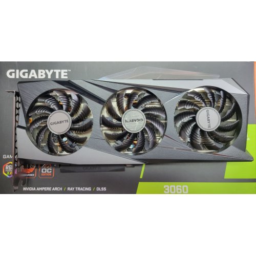 Купить Уценка видеокарта Gigabyte GeForce RTX 3060 Gaming OC 12288MB (GV-N3060GAMING OC-12GD 2.0) (Следы использования, 684936) с проверкой совместимости: обзор, характеристики, цена в Киеве, Днепре, Одессе, Харькове, Украине | интернет-магазин TELEMART.UA фото