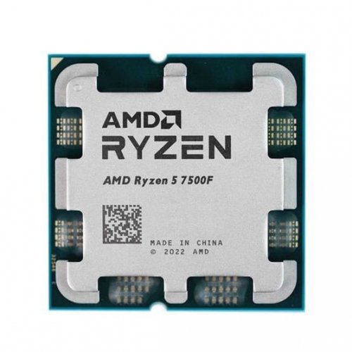 Процесор AMD Ryzen 5 7500F 3.7(5.0)GHz 32MB sAM5 Tray (100-000000597) (Відновлено продавцем, 684961) купити з перевіркою сумісності: огляд, характеристики, ціна у Києві, Львові, Вінниці, Хмельницькому, Івано-Франківську, Україні | інтернет-магазин TELEMART.UA фото