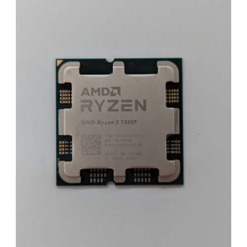 Процесор AMD Ryzen 5 7500F 3.7(5.0)GHz 32MB sAM5 Tray (100-000000597) (Відновлено продавцем, 684961) купити з перевіркою сумісності: огляд, характеристики, ціна у Києві, Львові, Вінниці, Хмельницькому, Івано-Франківську, Україні | інтернет-магазин TELEMART.UA фото