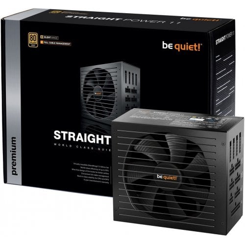 Блок живлення Be Quiet! Straight Power 11 750W (BN283) (Стан нового, 685220) купити з перевіркою сумісності: огляд, характеристики, ціна у Києві, Львові, Вінниці, Хмельницькому, Івано-Франківську, Україні | інтернет-магазин TELEMART.UA фото