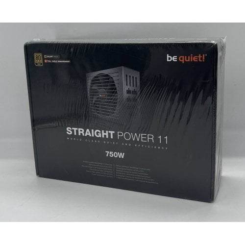 Купить Блок питания Be Quiet! Straight Power 11 750W (BN283) (Состояние нового, 685220) с проверкой совместимости: обзор, характеристики, цена в Киеве, Днепре, Одессе, Харькове, Украине | интернет-магазин TELEMART.UA фото