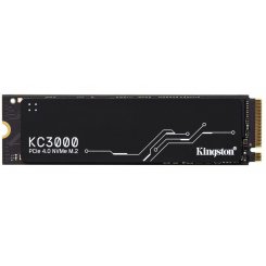 Ssd-диск Kingston KC3000 3D NAND TLC 1TB M.2 (2280 PCI-E) NVMe x4 (SKC3000S/1024G) (Состояние нового, 685221)