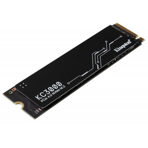 Ssd-диск Kingston KC3000 3D NAND TLC 1TB M.2 (2280 PCI-E) NVMe x4 (SKC3000S/1024G) (Стан нового, 685221) купити з перевіркою сумісності: огляд, характеристики, ціна у Києві, Львові, Вінниці, Хмельницькому, Івано-Франківську, Україні | інтернет-магазин TELEMART.UA фото