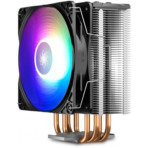 Купить Кулер Deepcool GAMMAXX GT A-RGB (DP-MCH4-GMX-GT-ARGB) (Состояние нового, 685224) с проверкой совместимости: обзор, характеристики, цена в Киеве, Днепре, Одессе, Харькове, Украине | интернет-магазин TELEMART.UA фото