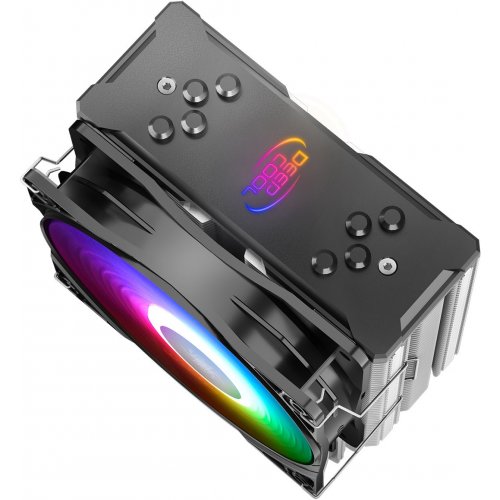 Купить Кулер Deepcool GAMMAXX GT A-RGB (DP-MCH4-GMX-GT-ARGB) (Состояние нового, 685224) с проверкой совместимости: обзор, характеристики, цена в Киеве, Днепре, Одессе, Харькове, Украине | интернет-магазин TELEMART.UA фото