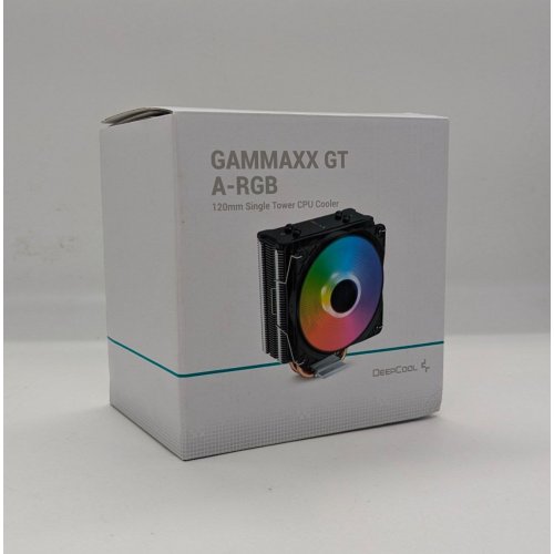 Купить Кулер Deepcool GAMMAXX GT A-RGB (DP-MCH4-GMX-GT-ARGB) (Состояние нового, 685224) с проверкой совместимости: обзор, характеристики, цена в Киеве, Днепре, Одессе, Харькове, Украине | интернет-магазин TELEMART.UA фото