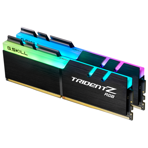 Озп G.Skill DDR4 16GB (2x8GB) 3600Mhz Trident Z RGB (F4-3600C18D-16GTZR) (Стан нового, 685229) купити з перевіркою сумісності: огляд, характеристики, ціна у Києві, Львові, Вінниці, Хмельницькому, Івано-Франківську, Україні | інтернет-магазин TELEMART.UA фото