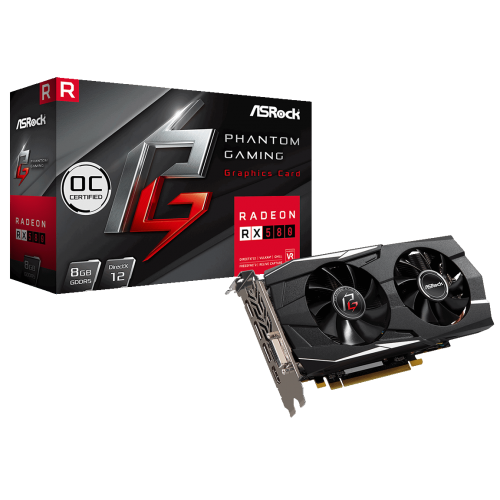 Купить Видеокарта AsRock Radeon RX 580 Phantom Gaming D OC 8192MB (PG D RADEON RX580 8G OC) (Восстановлено продавцом, 685235) с проверкой совместимости: обзор, характеристики, цена в Киеве, Днепре, Одессе, Харькове, Украине | интернет-магазин TELEMART.UA фото