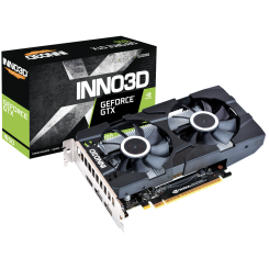 Видеокарта Inno3D GeForce GTX 1650 Twin X2 OC 4096MB (N16502-04D6X-1177VA25) (Восстановлено продавцом, 685241)