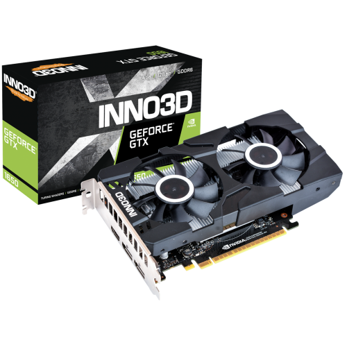 Відеокарта Inno3D GeForce GTX 1650 Twin X2 OC 4096MB (N16502-04D6X-1177VA25) (Відновлено продавцем, 685241) купити з перевіркою сумісності: огляд, характеристики, ціна у Києві, Львові, Вінниці, Хмельницькому, Івано-Франківську, Україні | інтернет-магазин TELEMART.UA фото