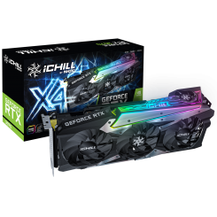 Відеокарта Inno3D GeForce RTX 3070 iCHILL X4 8192MB (C30704-08D6X-1710VA35H) LHR (Відновлено продавцем, 685270)