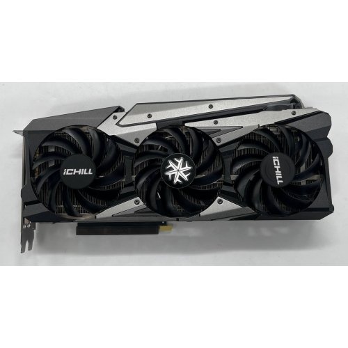 Відеокарта Inno3D GeForce RTX 3070 iCHILL X4 8192MB (C30704-08D6X-1710VA35H) LHR (Відновлено продавцем, 685270) купити з перевіркою сумісності: огляд, характеристики, ціна у Києві, Львові, Вінниці, Хмельницькому, Івано-Франківську, Україні | інтернет-магазин TELEMART.UA фото