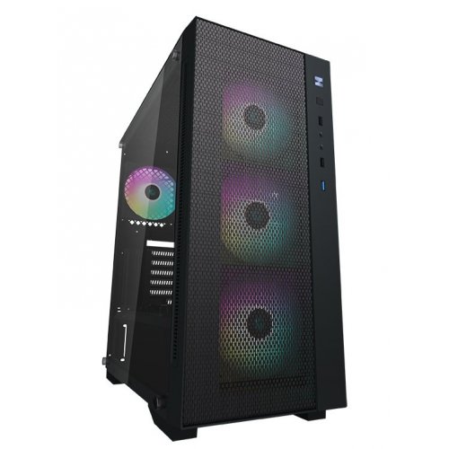 Корпус Deepcool MATREXX 55 MESH ADD-RGB 4F Tempered Glass без БЖ (DP-ATX-MATREXX55-MESH-AR-4F) Black (Стан нового, 685273) купити з перевіркою сумісності: огляд, характеристики, ціна у Києві, Львові, Вінниці, Хмельницькому, Івано-Франківську, Україні | інтернет-магазин TELEMART.UA фото