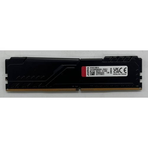 Озп Kingston DDR4 16GB 3200Mhz FURY Beast Black (KF432C16BB/16) (Відновлено продавцем, 685285) купити з перевіркою сумісності: огляд, характеристики, ціна у Києві, Львові, Вінниці, Хмельницькому, Івано-Франківську, Україні | інтернет-магазин TELEMART.UA фото