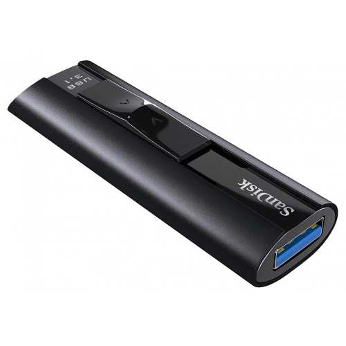 Купить Накопитель SanDisk Extreme Pro 256GB USB 3.1 Black (SDCZ880-256G-G46) - цена в Харькове, Киеве, Днепре, Одессе
в интернет-магазине Telemart фото