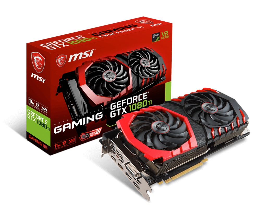 Продать Видеокарта MSI Geforce GTX 1080 Ti Gaming 11264MB (GTX 1080 TI  GAMING 11G) по Trade-In интернет-магазине Телемарт - Киев, Днепр, Украина