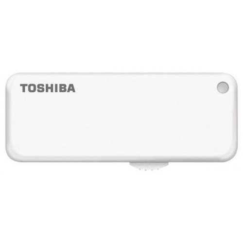 Накопичувач Toshiba U203 128GB USB 2.0 White (THN-U203W1280E4) купити в Україні | Telemart фото