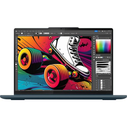 Купити Ноутбук Lenovo Yoga 7 2-in-1 14IML9 (83DJ00CKRA) Tidal Teal - ціна в Києві, Львові, Вінниці, Хмельницькому, Франківську, Україні | інтернет-магазин TELEMART.UA фото